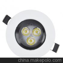 新款防眩光LED天花灯 洪润科技引领商业照明新潮流